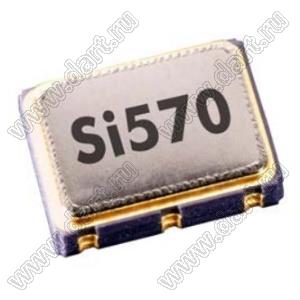 SI570BAB000544DG генератор кварцевый программируемый I²C XO/VCXO