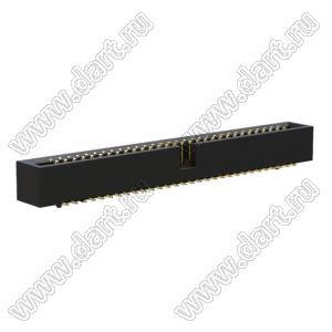 BL3230SM-60G-PG (2x30) вилка закрытая для поверхностного (SMD) монтажа с направляющими в плату; шаг=1,27x1,27мм; 2x30-конт.