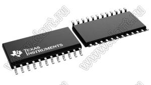 MAX207CDW (SOIC-24) микросхема многоканальный линейный привод и приемник RS-232 с защитой от электростатического разряда ±15 кВ; Uпит.=4,5…5,5В; Tраб. 0...+70°C