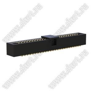 BL3230SM-050G-CP (2x25) вилка закрытая для поверхностного (SMD) монтажа с монтажной крышкой; 2x25-конт.