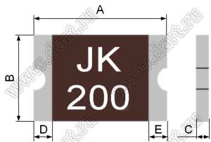 Самовосстанавливающиеся предохранители серии JK-mSMD (6...60V)