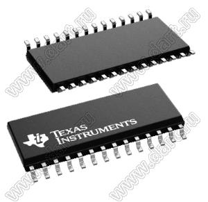 THS5671AIDW (SOIC-28) микросхема 14-битный ЦАП CommsDAC™ со скоростью 125 Мбит/с; Uпит.=4,5…5,5 / 3,0…5,5В; Tраб. -40...+85°C