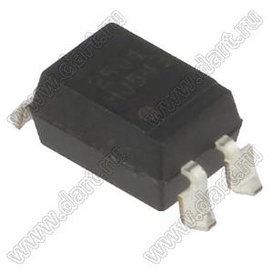 PS2501L-1 (SO-DIP4) оптрон SMD транзисторный; 80V; Iк=50мА; V iso=5000V; Tраб. -55...+100°C