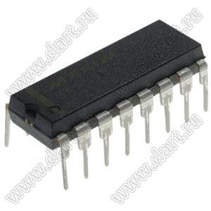 MAX3232EPE+ (PDIP-16) микросхема 2 передатчика / 2 приемника RS-232, RS-562; S tr=120; Uпит.=3,0...5,5В; Tраб. -40...+85°C