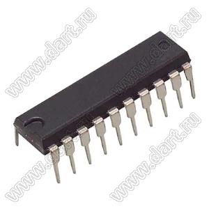 PIC16LF1507-I/P (PDIP-20) микросхема 8-разрядный микроконтроллер с FLASH памятью; Uпит.=1,8...3,6В; -40...+125°C