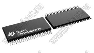 DS90C365AMT/NOPB (TSSOP-48) микросхема программируемый передатчик низковольтной дифференциальной сигнализации с 18-битным плоским дисплеем Link, 87.5 МГц; Uпит.=3,0…3,6В; Tраб. -10...+70°C
