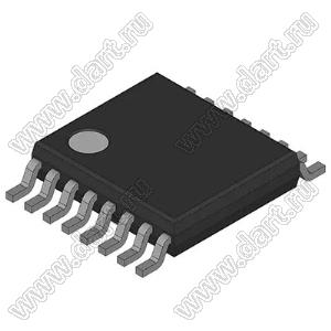 AD7746ARUZ (TSSOP-16) микросхема преобразователь емкости в цифровой код; 2-каналов АЦП; 24бит; Tраб. -40...+125°C