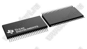 TS3DV416DGVR (TVSOP-48) микросхема 4-канальный дифференциальный переключатель мультиплексора 8:16 для приложений DVI/HDMI; Pd=500мВт; ±10%; корпус SMA; Uпит.=3,0…3,6В; Tраб. -40...+85°C