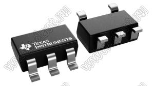 SN65LVDS1DBVTG4 (SOT23-5) микросхема высокоскоростной дифференциальный линейный привод и ресивер; Uпит.=2,4...3,6В; Tраб. -40...+85°C