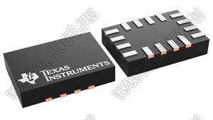 TS3USBCA410IRSVR (UQFN-16) микросхема мультиплексор USB Type-C SBU; Pd=500мВт; ±10%; корпус SMA; Uпит.=2,4…5,5В; Tраб. -40...+85°C