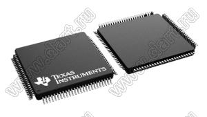 TSB12LV32PZG4 (LQFP-100) микросхема контроллер канального уровня общего назначения для компьютерной периферии и бытовой аудио/видеоэлектроники, совместимый с IEEE 1394-1995 и P1394a; Pd=500мВт; ±10%; корпус SMA; Uпит.=3,0…3,6В; Tраб. 0...+70°C