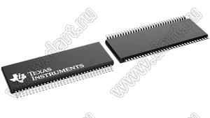 SN65LVDS117DGGG4 (TSSOP-64) микросхема два 4-портовых и два 8-портовых LVDS повторителя; Uпит.=3,0...3,6В; Tраб. -40...+85°C