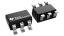 TS5A3160DCKJ (SC70-6) микросхема аналоговый переключатель SPDT; Uвх=2,7...6,5В (макс.); Tраб. -40 to 85°C
