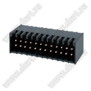 KF2EDGER-2.54-2x12P-13 клеммник разъемный - вилка на плату двухрядная угловая; 12-конт.