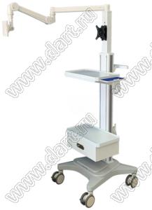 TC-CF305A терминал медицинский для инструментов,одна полка,один ящик,держатель для камеры; габариты 1200x503x680мм