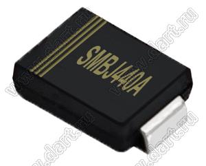 SMBJ440A (SMB/DO-214AA) диод защитный SMD 600Вт 440V; Vr=440В