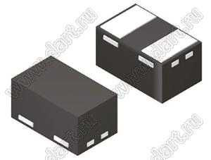 PESD5V0S1BL (SOD-882) двунаправленный защитный SMD диод с низкой емкостью от электростатического разряда