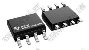 THS6092ID (SOIC-8) микросхема линейный драйвер ADSL CPE, 275 мА, ±12 В; Uпит.=5,0…14 / ±2,5…±7,0В; Tраб. -40...+85°C