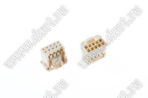 MOLEX iGrid™ 5016461000 корпус двухрядной розетки на кабель; шаг 2,00мм; 2x5-конт.