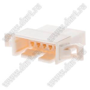 MOLEX Spox™ 29110052 корпус с монтажными ушами вилки однорядной на кабель; шаг 2,50мм; P 2,50мм; 5-конт.