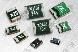 SMD100F/33-2 (2920) предохранитель самовосстанавливающийся SMD; типоразмер 2920; IH=1,10А; V max.=33В