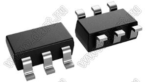 MAX6510HAUT+T (SOT23-6) микросхема резисторно-программируемый температурный переключатель; Uпит.=2,7...+5,5В (макс.); Tраб. -40...+125°C