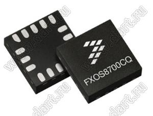 FXOS8700CQR1 (QFN-16) микросхема 6-осевой датчик со встроенным линейным акселерометром и магнитометром