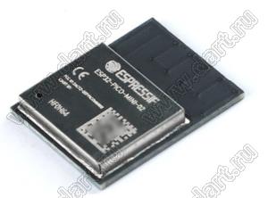 ESP32-PICO-MINI-02U-N8R2 модуль 2.4 GHz Wi-Fi + BR/EDR + Bluetooth LE v4.2 / GPIO 27 / FLASH 8MB / SRAM 520MB / ROM 448KB / PSRAM 2MB / F= 240 МГц; F=240MHz; 27-портов I/O; FLASH 8; SRAM 520ки