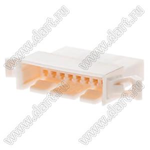 MOLEX Spox™ 29110082 корпус с монтажными ушами вилки однорядной на кабель; шаг 2,50мм; P 2,50мм; 8-конт.