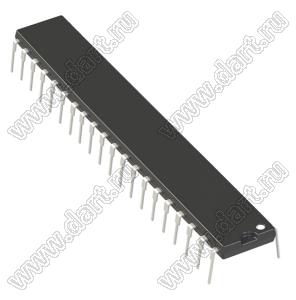 PIC16LF1936-I/SP (SPDIP-40) микросхема 8-разрядный КМОП-микроконтроллер на базе флэш-памяти с жидкокристаллическим драйвером; Uпит.=1,8…3,6В; -40...+85°C