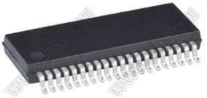 PIC16LF1936-E/SS (SSOP-40) микросхема 8-разрядный КМОП-микроконтроллер на базе флэш-памяти с жидкокристаллическим драйвером; Uпит.=1,8…3,6В; -40...+125°C