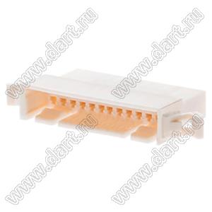 MOLEX Spox™ 29110122 корпус с монтажными ушами вилки однорядной на кабель; шаг 2,50мм; P 2,50мм; 12-конт.