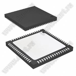 AD9861BCPZ-80 (LFCSP-64) микросхема приемопередатчик основной полосы частот для широкополосных приложений; 2-каналов АЦП; F=80МГц; 10бит; Tраб. -40...+85°C
