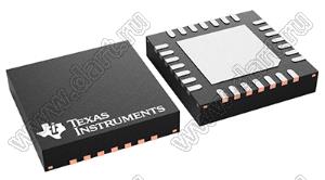 DP83TC813SRHFRQ1 (VQFN-28) микросхема автомобильный Ethernet PHY, совместимый с TC-10 малый форм-фактор 100BASE-T1; Uпит.=1,62…1,98 / 2,97…3,63В; Tраб. -40...+125°C
