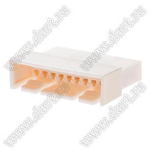 MOLEX Spox™ 29110093 корпус без монтажных ушей вилки однорядной на кабель; шаг 2,50мм; P 2,50мм; 9-конт.