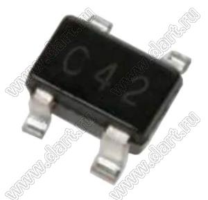 XC61CN2302NR (SSOT-24) микросхема высокоточный датчик напряжения с низким энергопотреблением, открытый сток с N-каналом; U=2,3В; 2%; Tраб. -40...+85°C