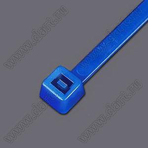 GT-630HD-TF-BL стяжка кабельная Tefzel®; L=610мм; W=9,0мм; D петли=187мм; 79,4кгс; синий; нейлон-66 (UL)