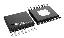 LM74202QPWPRQ1 (HTSSOP-16) микросхема интегрированный идеальный диод с защитой от перенапряжения и перегрузки по току, 2.2 А; Uпит.=4,2…40В; Tраб. -40...+125°C