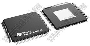 TVP70025IPZP (HTQFP-100) микросхема три 10-битных видео- и графических преобразователя с горизонтальными PLL, 90 Мбит/с; Pd=500мВт; ±10%; корпус SMA; Uпит.=1,70...1,95 / 3,0…3,6В; Tраб. -40...+85°C