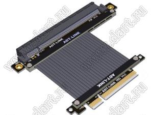 R83SF 4.0 адаптер PCIe 4.0 x8 на x16 для расширения графических видеокарт; длина кабеля от 5 до 100см