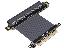 R83SF 4.0 адаптер PCIe 4.0 x8 на x16 для расширения графических видеокарт; длина кабеля от 5 до 100см