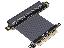 R83SF 4.0 адаптер PCIe 4.0 x8 на x16 для расширения графических видеокарт; длина кабеля от 5 до 100см