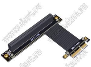 R23SL 4.0 кабель-перемычка PCIe x4–x16 для карты захвата, RAID SSD, гигабитной локальной сети, USB-карт; длина кабеля от 3 до 100см