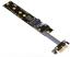 R14SF кабель удлинительный PCIe x1 - M.2 NVMeextender; длина кабеля от 3 до 100см