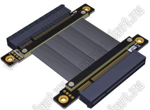 R88FF кабель-перемычка PCI Express x8 для подключения платы к плате, разъем Edge Card, разъем-разъем, прямое расширение Tx-Tx; длина кабеля от 3 до 100см