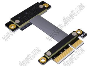 R21SR кабель-перемычка PCIe x4 для карт PCIe x1; длина кабеля от 3 до 100см