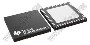 DS16EV5110SQX/NOPB (WQFN-48) микросхема видеоэквалайзер (3D+C) для приложений DVI, HDMI на стороне приемника; Uпит.=3,0…3,6В; Tраб. -40...+85°C