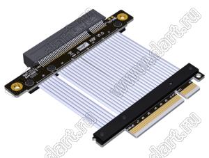 K88SF переходник PCIe x8 на x8 для расширения графических видеокарт; длина кабеля от 3 до 100см