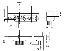 DS1034-25F-CC (5502-25S-CC, DP-25F) розетка прямая D-SUB для пайки в плату; 25-конт.; гайки впереди