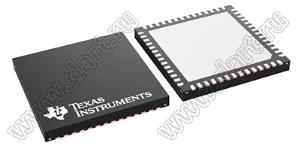 SN75DP126SSRHUR (WQFN-56) микросхема переключатель приводов DisplayPort™ 1:2 с транслятором TMDS; Uпит.=3,0...3,6В; Tраб. 0...+85°C